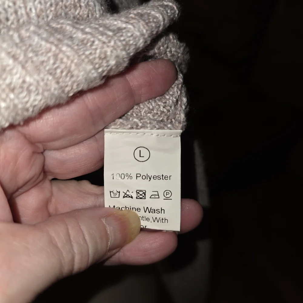 Star Pattern Crew Neck SOFT Sweater